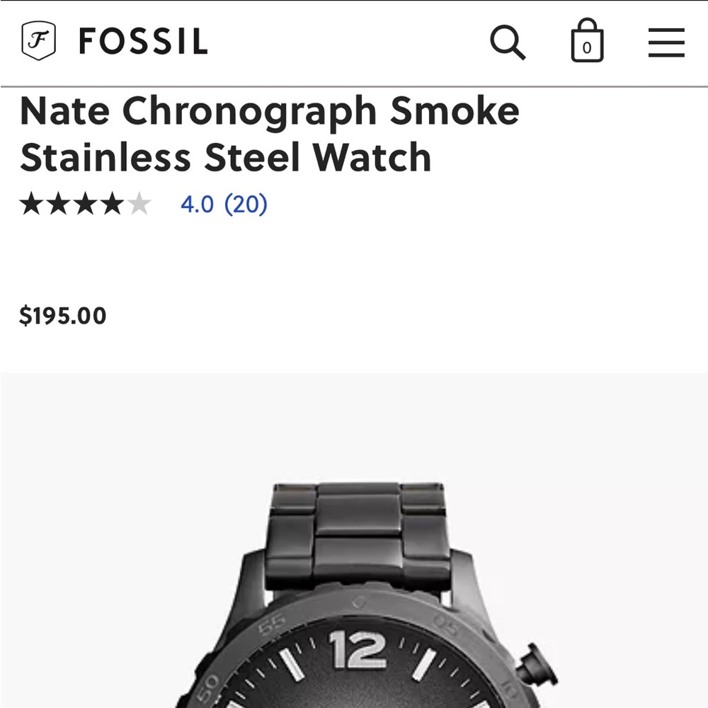Fossil watch ❤️men’s - Picture 6 of 6